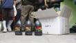 Ancón: Incautan más de 300 litros de ácido muriático ocultos en mayólicas