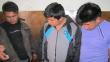 Cajamarca: Atrapan a tres delincuentes en pleno robo a una casa