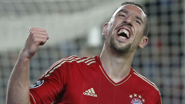 Franck Ribéry, un justo ganador del galardón. (AP)