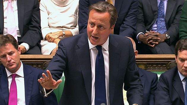 Cameron cree que no hay dudas sobre el ataque químico. (Reuters)