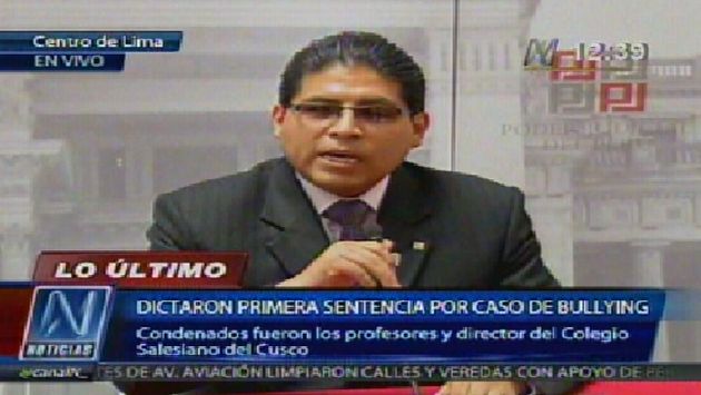 Béjar dio una conferencia de prensa en Lima. (Canal N)