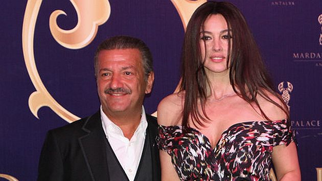 Monica Bellucci y Telman Ismailov se conocieron en 2009 en Turquía. (Internet)