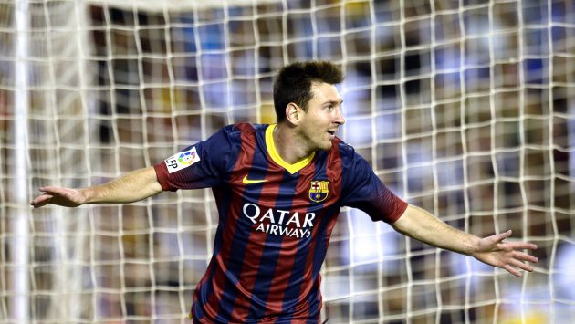 Lionel Messi demostró que sus lesiones son cosa del pasado. (AFP)