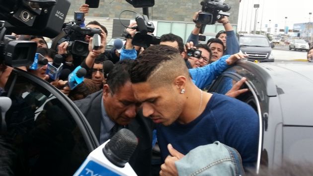 Así fue la llegada de Guerrero a Lima. (Depor/Canal N)