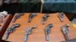 Reforzarán fiscalización a venta de armas de fuego en el Perú