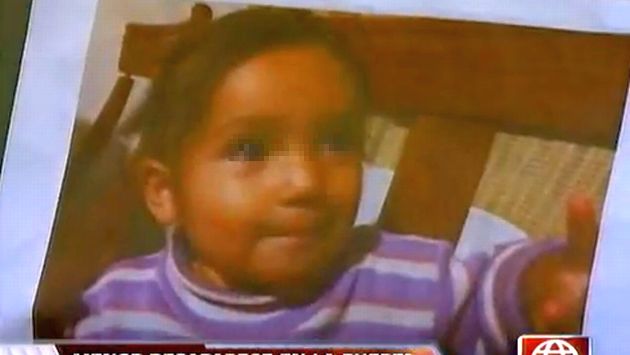 Una mujer secuestró a la menor. (América TV)