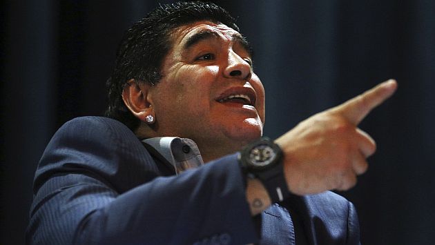 Diego Maradona está en Brasil para declararle la ‘guerra’ a la Conmebol. (Reuters)