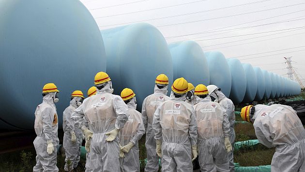 Continúan trabajos en Fukushima para combatir filtración de agua radiactiva. (EFE)