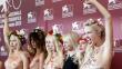 FOTOS: Las chicas de Femen hacen topless en Festival de Venecia