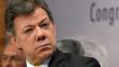 Colombia: Popularidad de Juan Manuel Santos se desploma a 21%