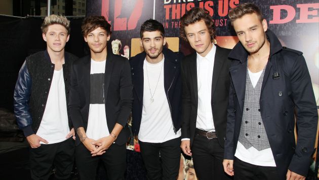 One Direction se consolidó como la banda británica con el debut más alto en Billboard. (AP)