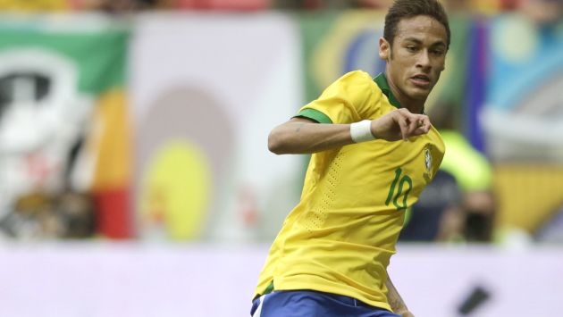 Neymar marcó el tercer gol brasileño.