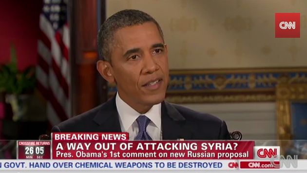 Obama dijo que propuesta de Rusia sobre Siria es positiva.  (CNN)