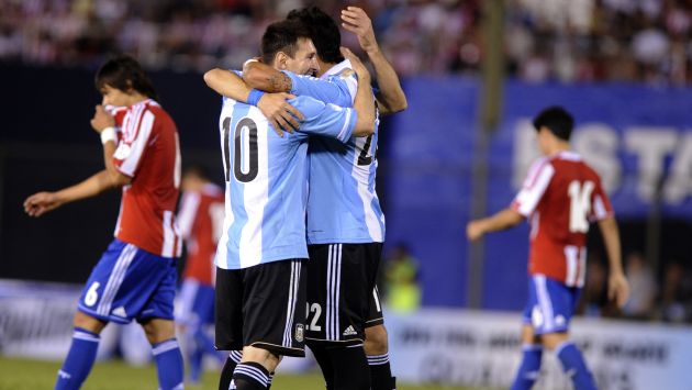 Messi anotó un doblete. (AFP)