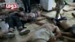 Difunden imágenes de víctimas de las armas químicas en Siria