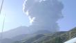Volcán Ubinas registró 10 estallidos en 7 días