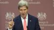 John Kerry da una semana a Siria para que entregue armas químicas