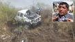 Pasco: Gobernador regional muere en accidente