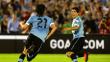 Eliminatorias: Uruguay se impuso 2-0 a Colombia y trepó al cuarto puesto 