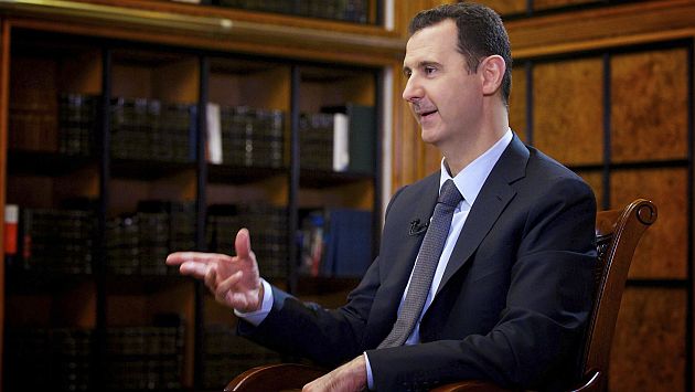 Bashar al Asad dio una entrevistas a la televisión estatal rusa. (Reuters)