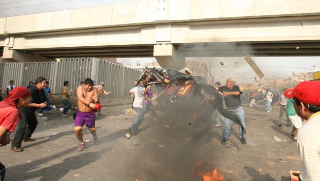 El ‘jueves negro’ (25 de octubre de 2012) dejó el saldo de dos muertos en La Parada.