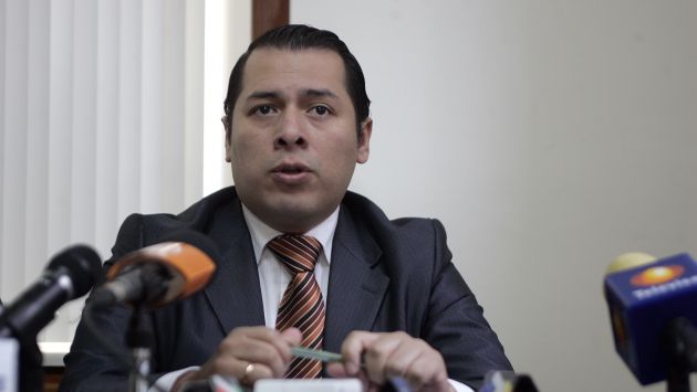 Procurador adjunto anticorrupción, Christian Salas, dio detalles sobre los montos. (Alberto Orbegoso)