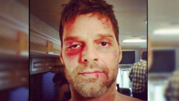 Maquillaje lo ayudó a verse así. (Instagram/Ricky Martin)