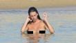 Penélope Cruz hace topless luego de ser mamá