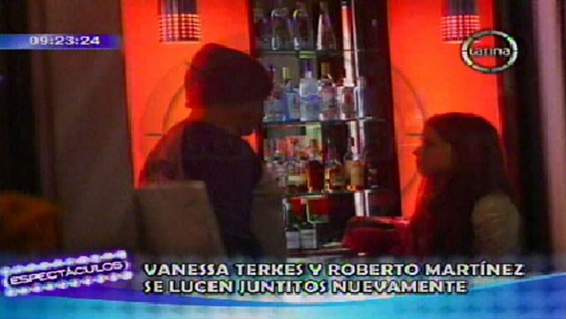 Vanessa y Roberto estuvieron muy cariñosos. (F. Latina)