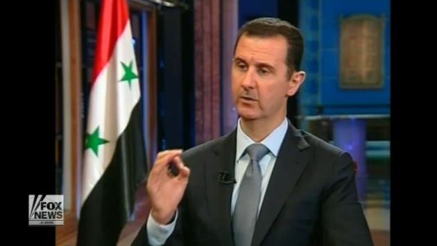 Bashar al Assad admitió tener arsenal químico. (Fox News)