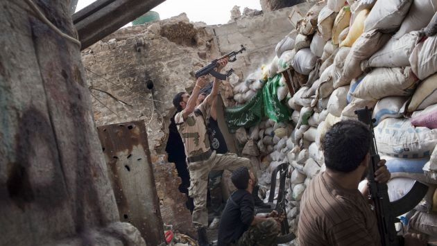 AL ROJO VIVO. Combates se intensifican en Siria antes de negociaciones en las Naciones Unidas. (AFP)