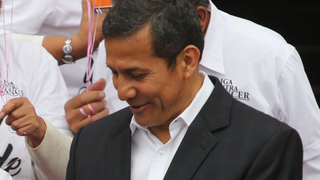 Ollanta Humala arremetió contra algunas casas de estudio. (Martín Pauca)