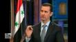 Bashar al Assad: ‘Siria no está en guerra, fue atacada por Al Qaeda’
