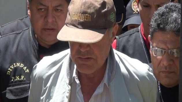Fredy Carrera Escalante fue capturado tras un trabajo de Inteligencia de la Policía y la Interpol de España. (RPP)