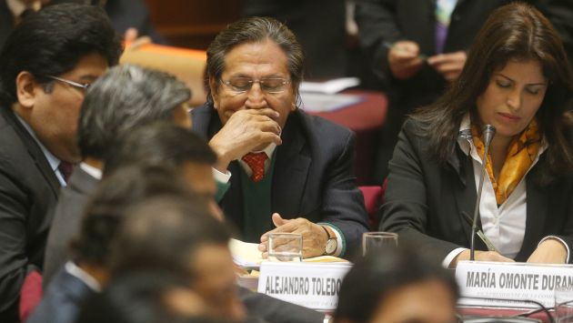 INCOMUNICADO. Dirigentes de su partido buscan a Alejandro Toledo desde el viernes y no lo hallan. (Martín Pauca)
