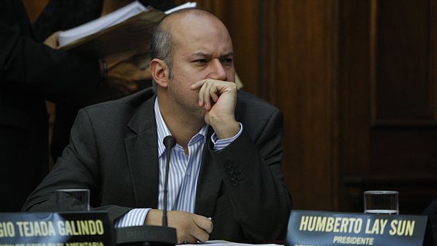 Sergio Tejada negó que sea digitado desde Palacio de Gobierno. (Mario Zapata)