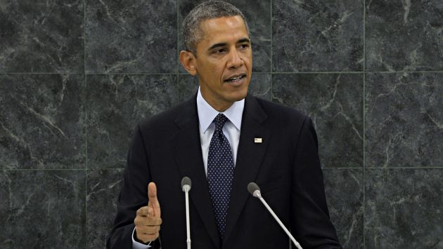 Barack Obama en la Asamblea General de la ONU. (EFE)
