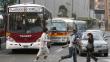 Retirarán 3,500 buses viejos de Av. Tacna