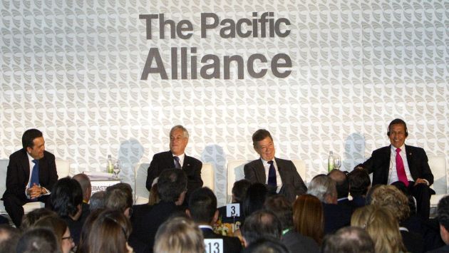 Presidente de la Alianza del Pacífico ante empresarios. (EFE)