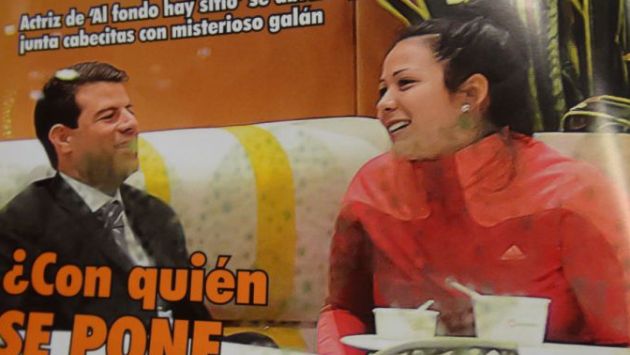 Entre risas y abrazos, la pareja tomó helados en un local de Miraflores. (Revista Magaly)
