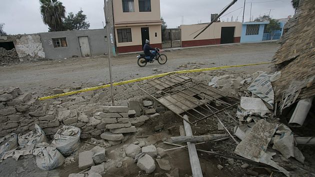 Se calcula que 392 viviendas fueron afectadas por el sismo. (USI)