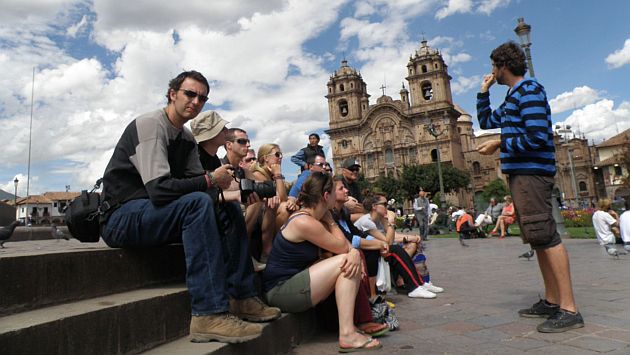 Chilenos encabezan el primer lugar de turistas en el Perú con 803,945. (Andina)