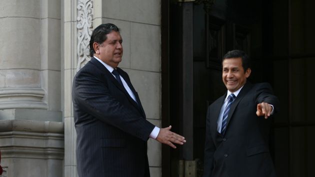 Ollanta Humala y Alan García no se han dado tregua. (Peru21)