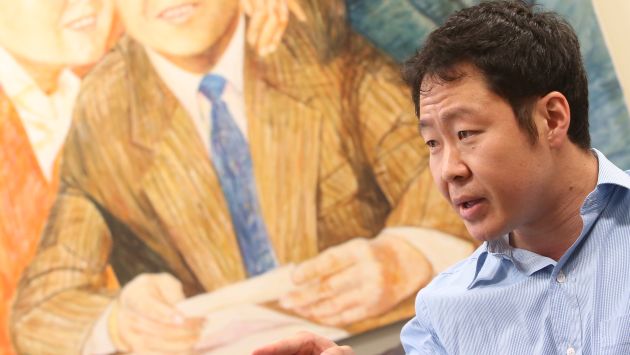 Fujimori también comentó reelección conyugal. (David Vexelman)