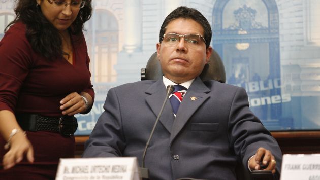 Investigado. Parlamentario también es investigado por haber contratado empleados ‘fantasma’. (Luis Gonzales)