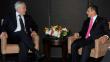 Ollanta Humala se reunió con Sebastián Piñera en Nueva York