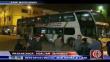 Ladrones armados asaltan bus interprovincial en Barranca