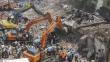India: Suben a 50 los muertos por derrumbe de edificio en Bombay