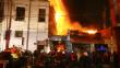 Galería del Centro de Lima ardió más de cuatro horas