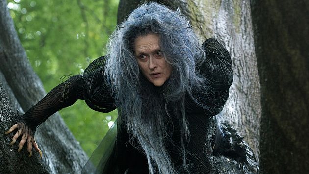 Meryl Streep interpreta a la bruja mala de ‘Into the woods’. (Internet)